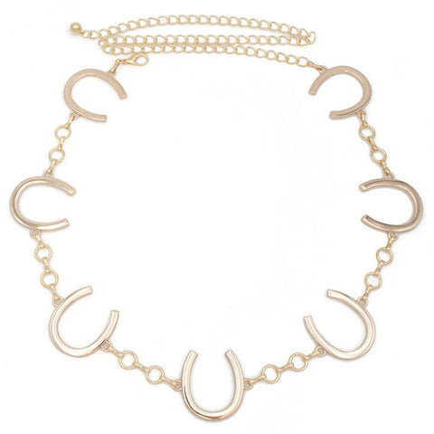 Horseshoe Chain Belt