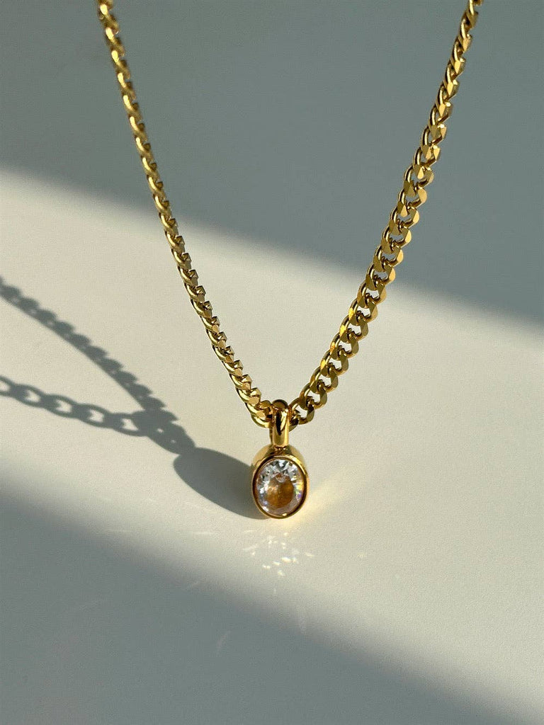 Gem Drop Necklace