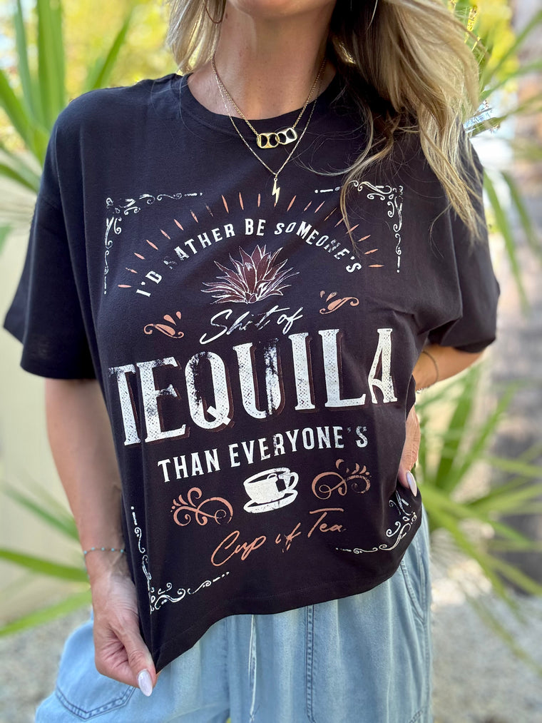 Tequila Over Tea Graphic Tee