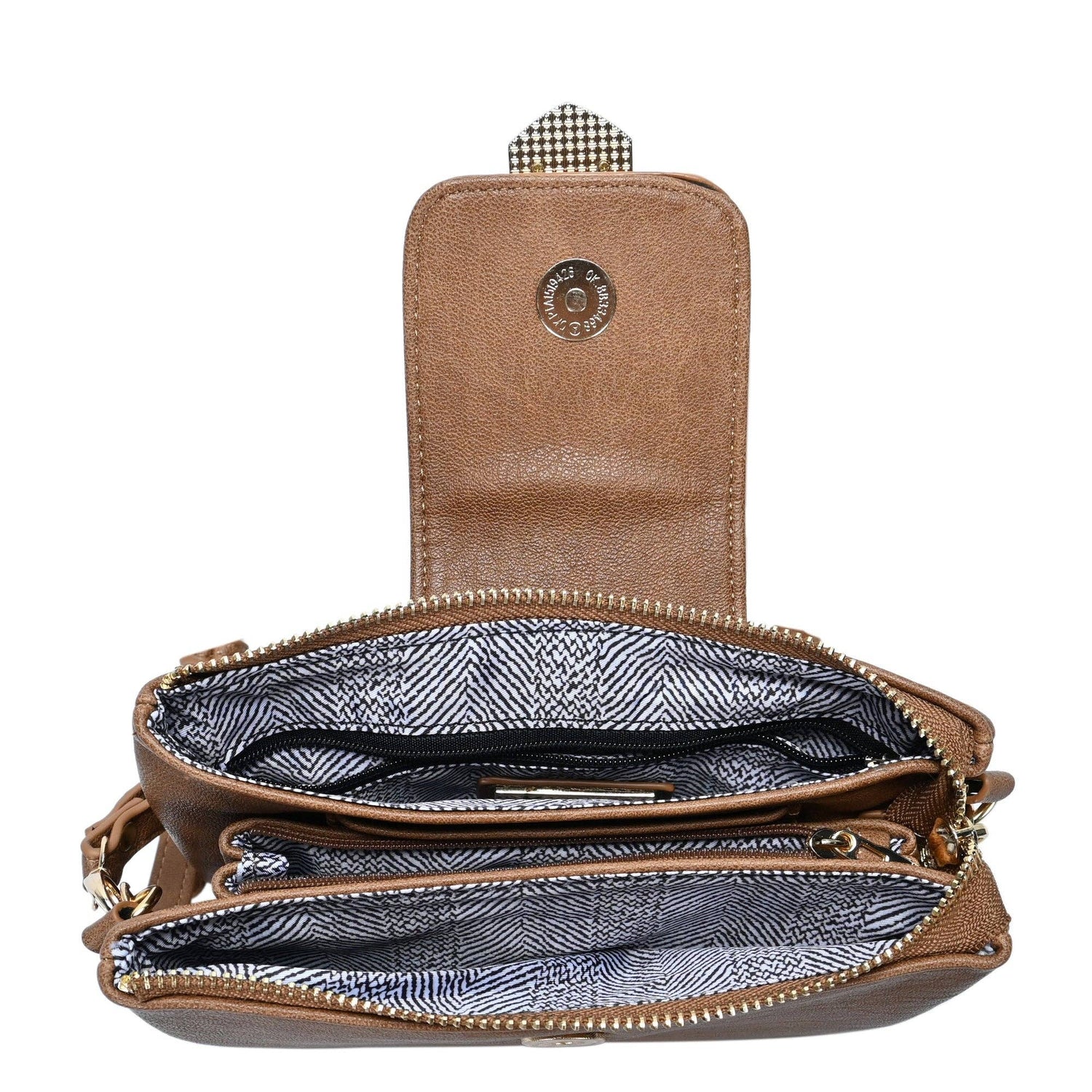 Dara Tan Convertible Crossbody