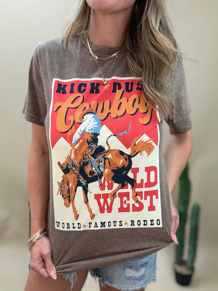 Kick Dust Cowboy Tee