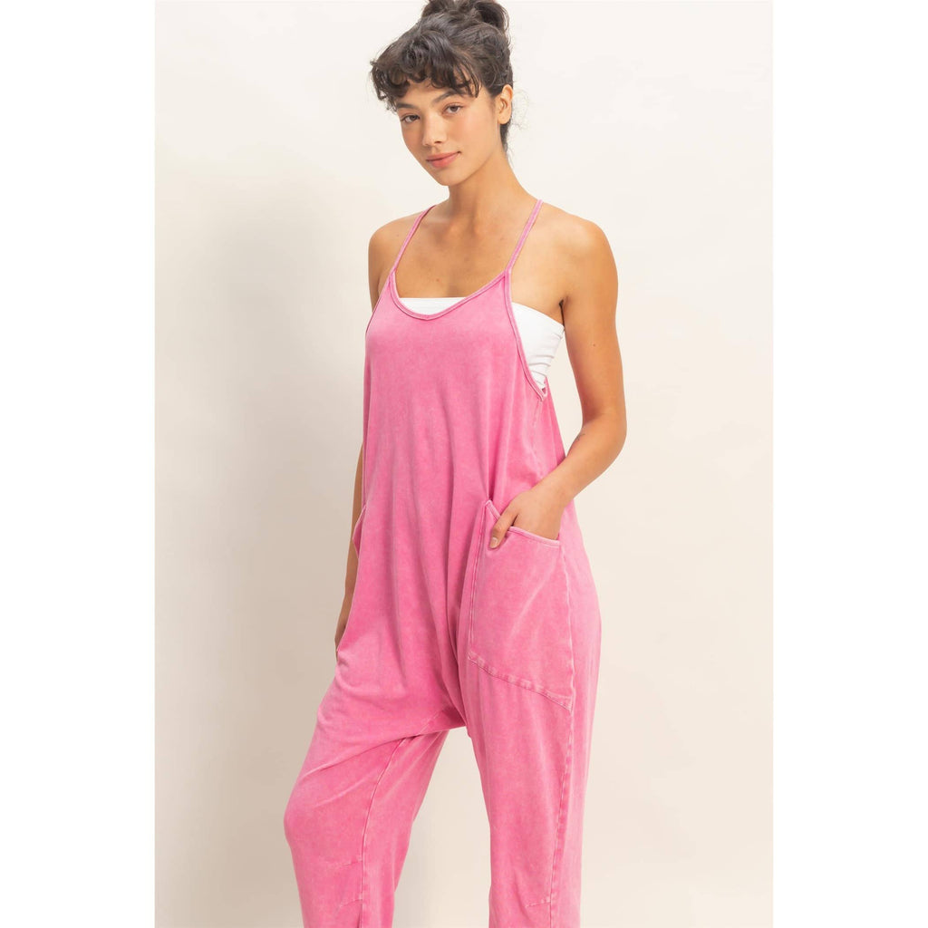 Perfectly Pink Jumpsuit