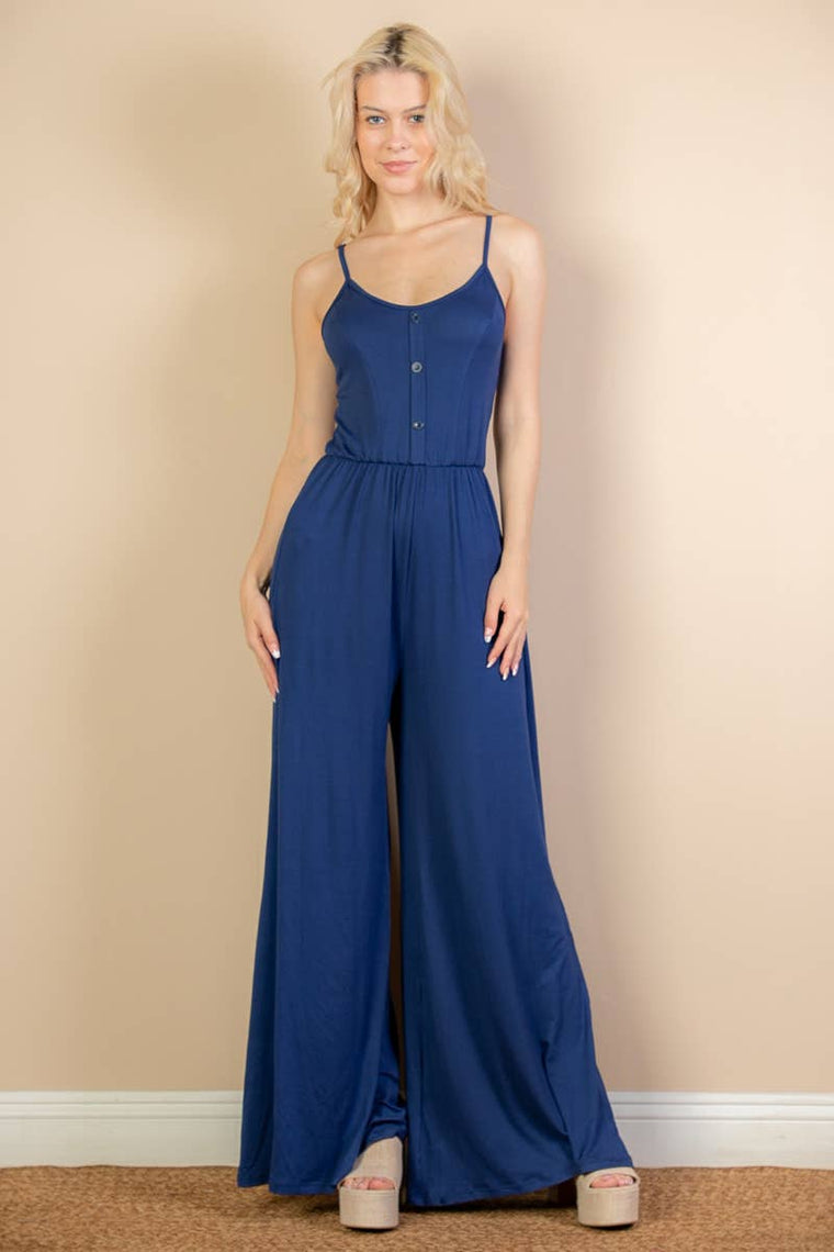 Softy Wide Leg Jumpsuit