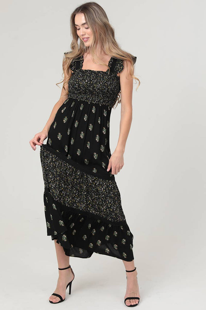 Rosewood Cap Sleeve Dress