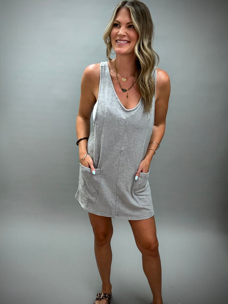Getaway Gray Romper