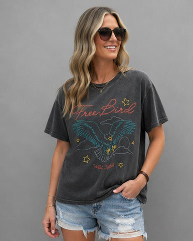 Puffed Free Bird T-Shirt