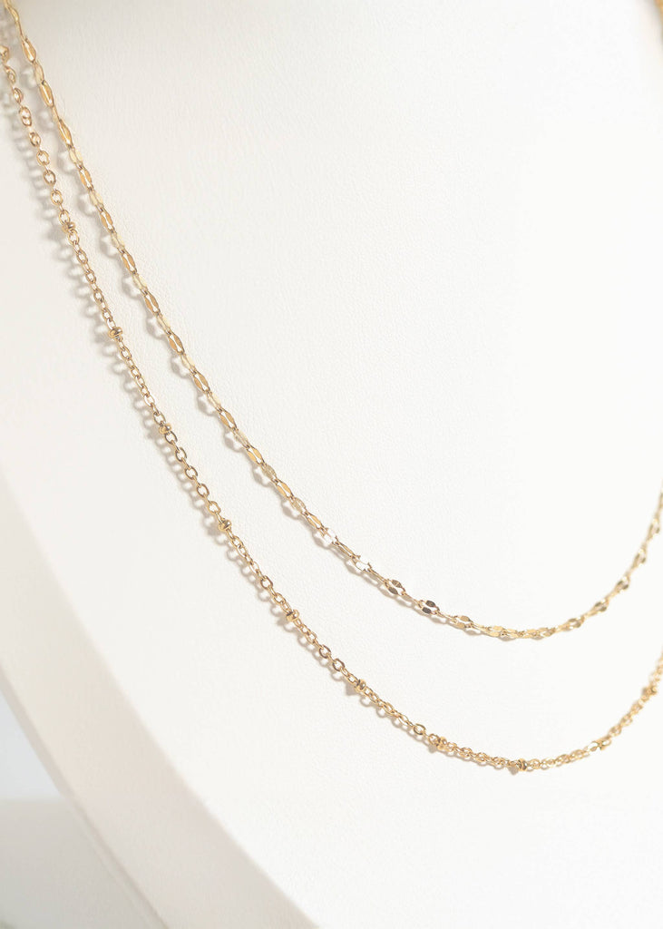 Glimmer 16" Chain Necklace