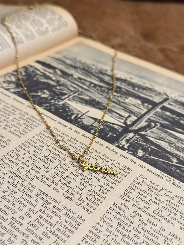 Yeehaw Necklace
