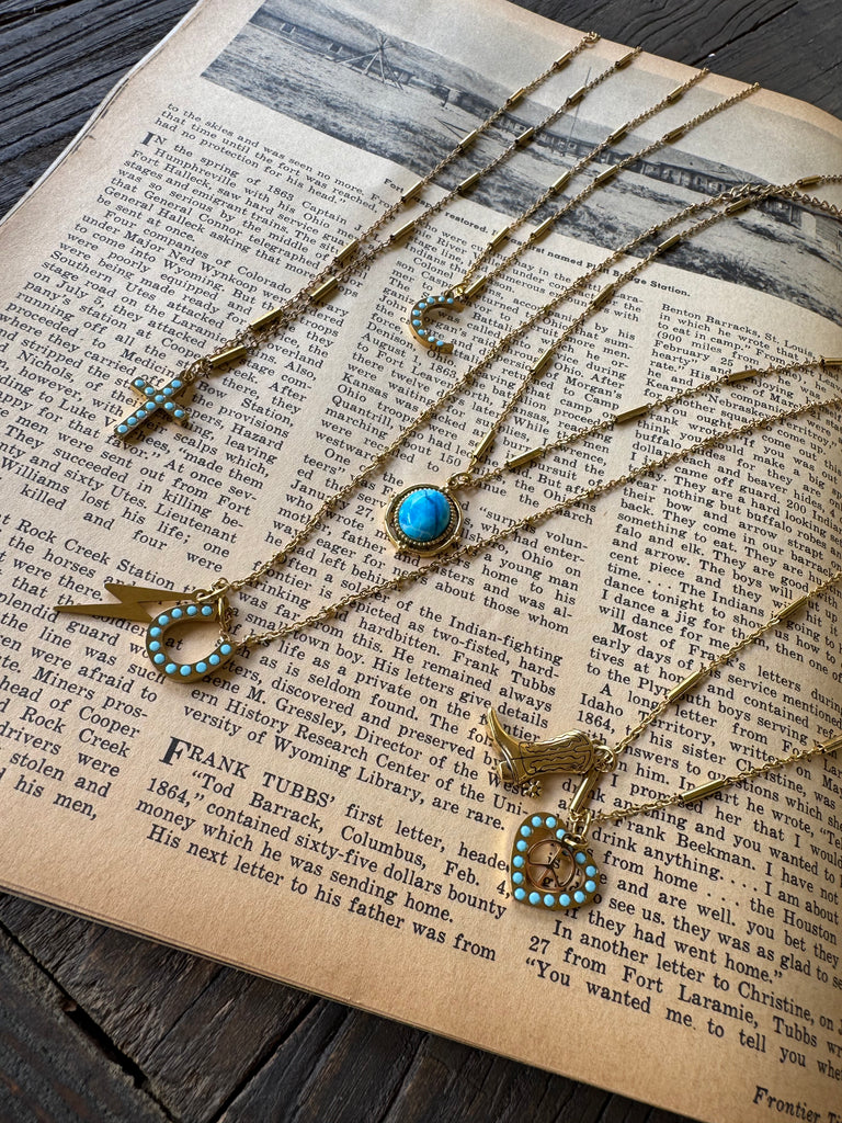 Howdy Collection Satellite Bar Chain Necklace