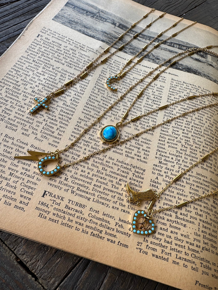 Howdy Collection Satellite Bar Chain Necklace