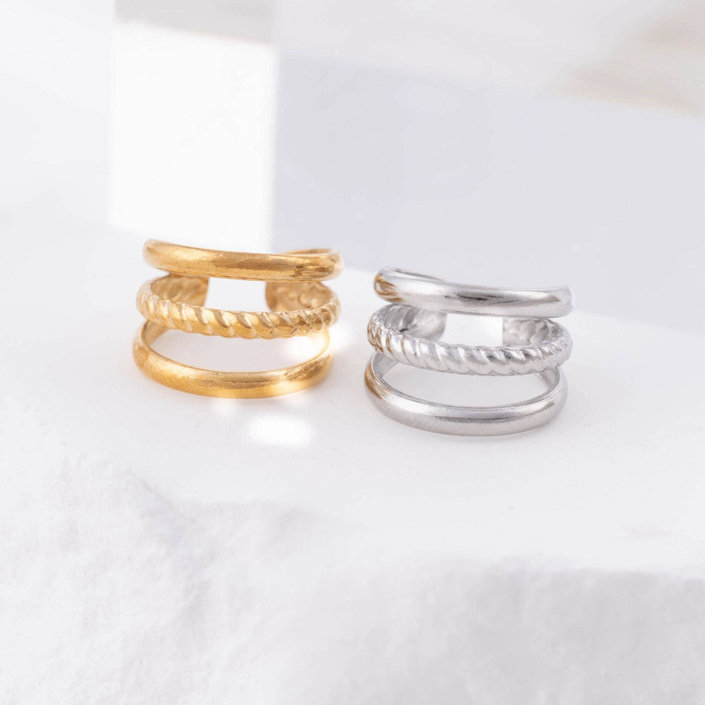 Triple Band Ear Cuff
