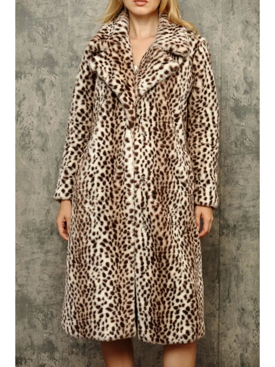 Dutton Faux Fur Overcoat