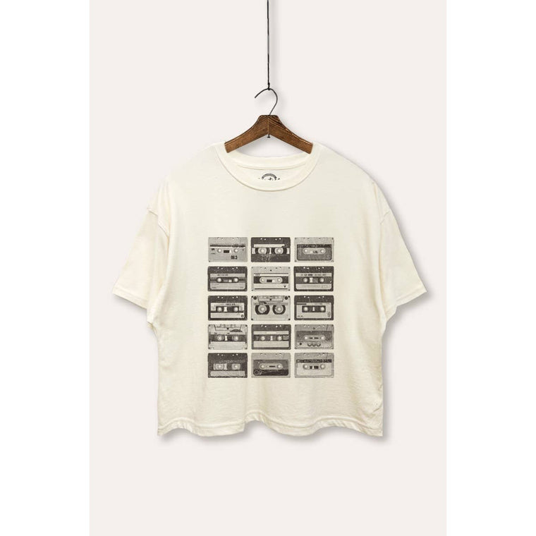 Vintage Cassette Graphic Tee