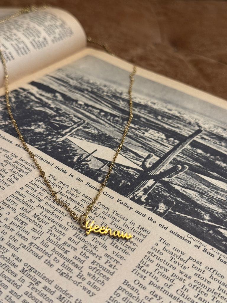 Yeehaw Necklace