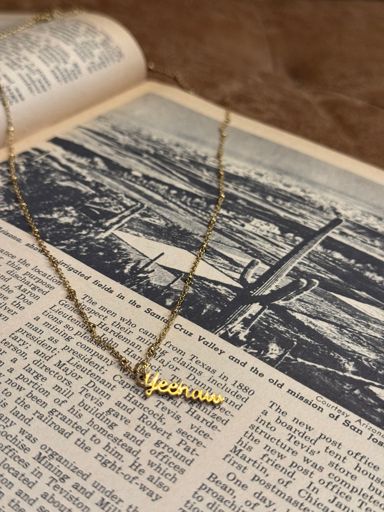 Yeehaw Necklace