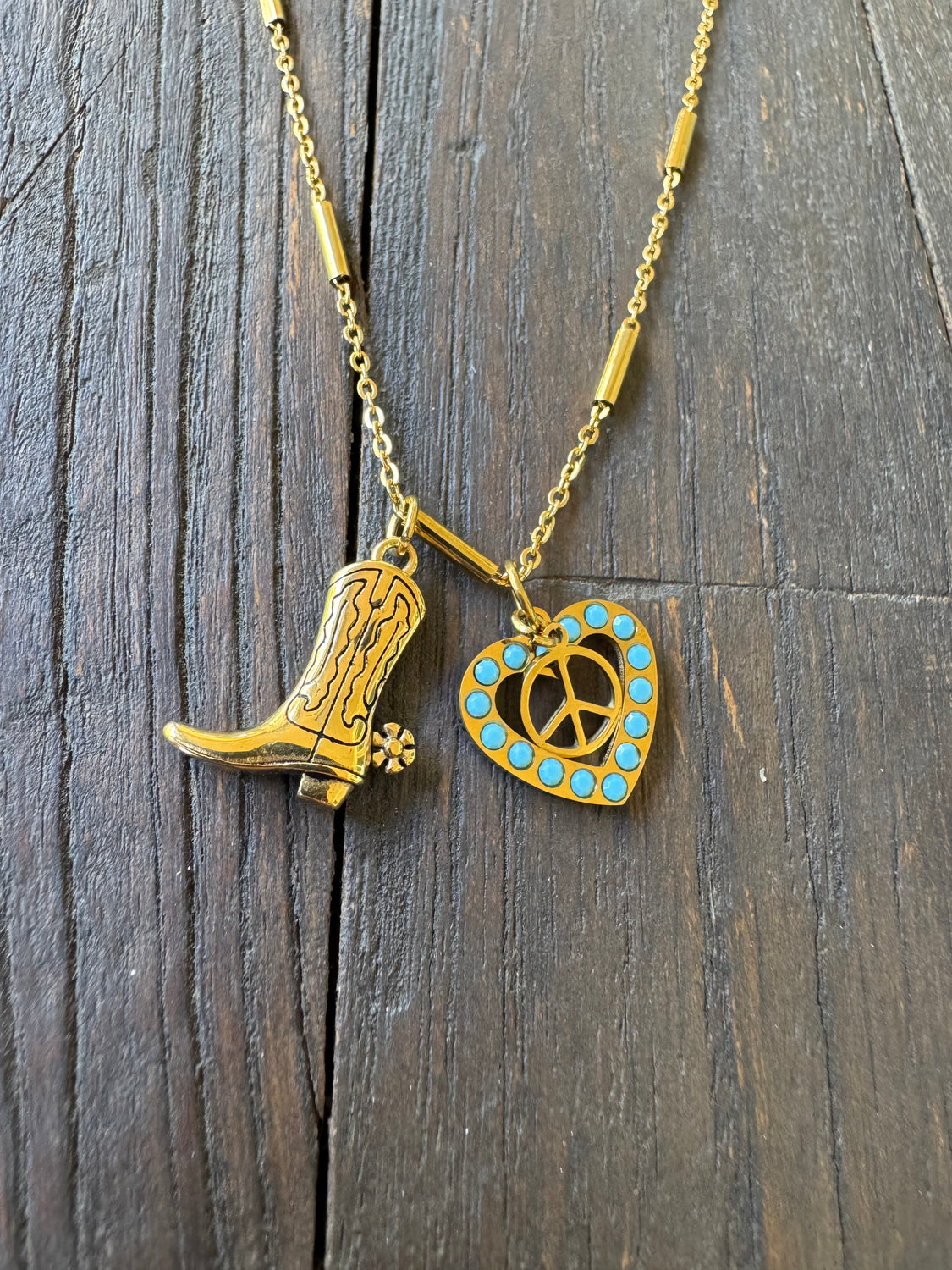 Howdy Collection Satellite Bar Chain Necklace