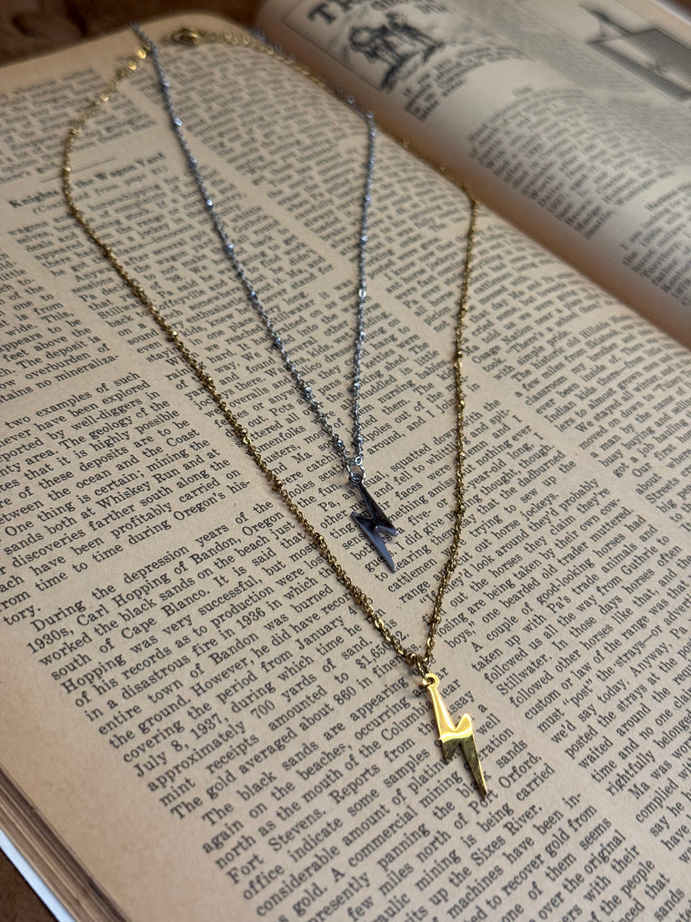 Lightening Bolt Necklace