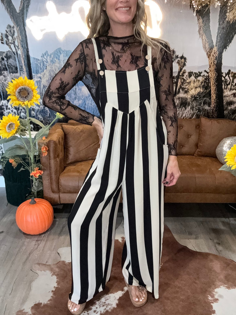 Bewitched Stripe Jumpsuit