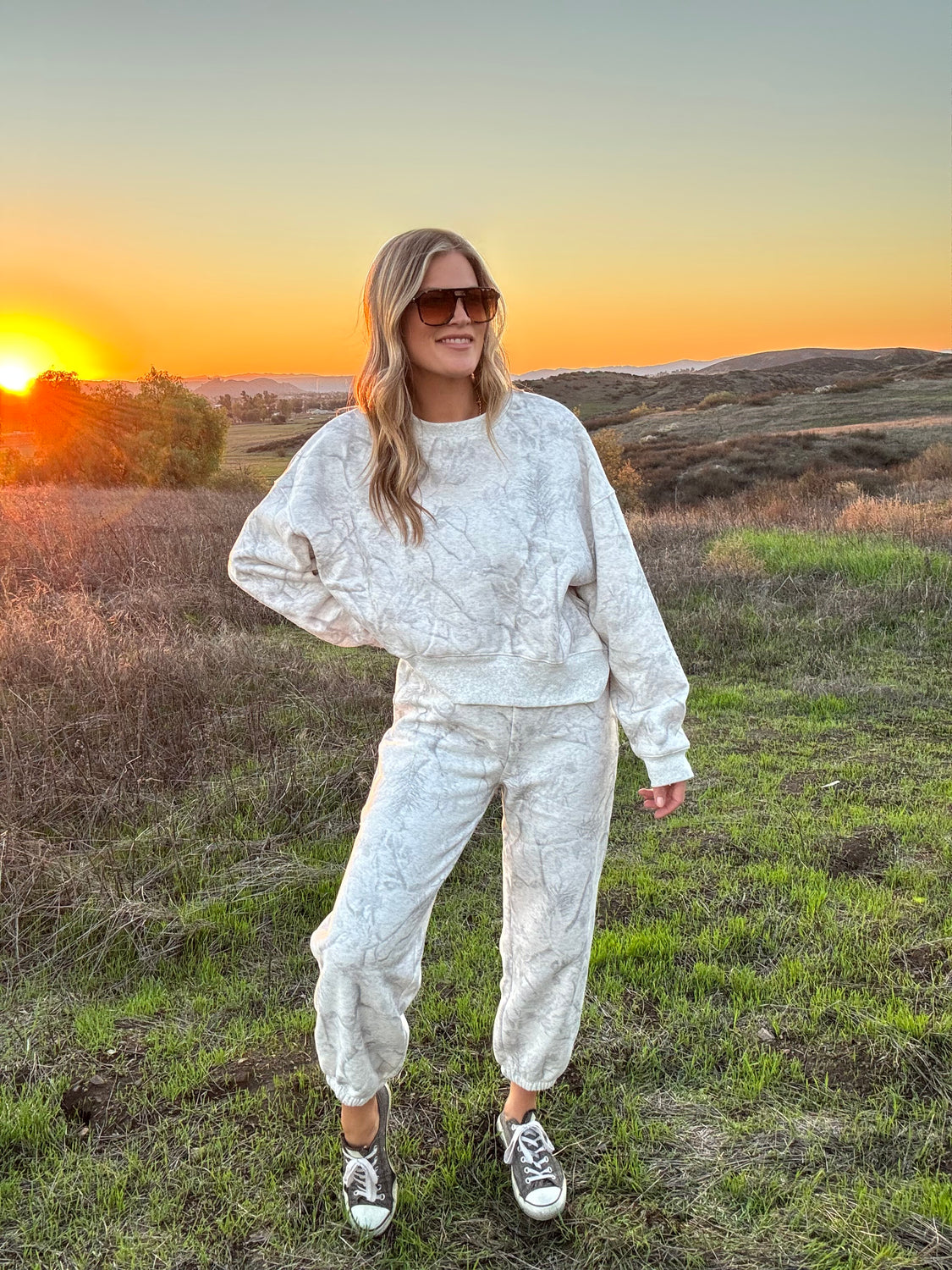 Snow Camo  Sweatshirt