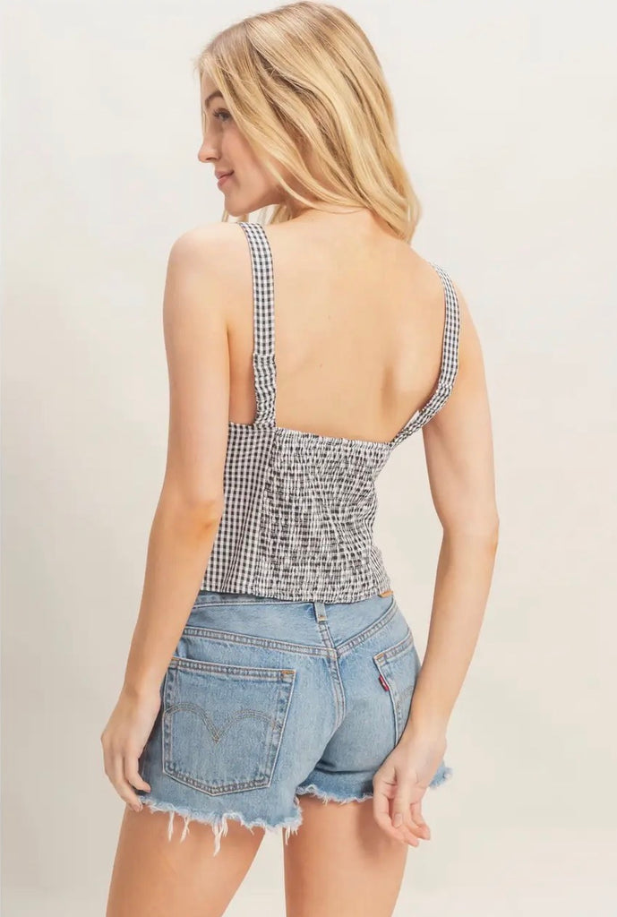 Dorthy Gingham Tank Top