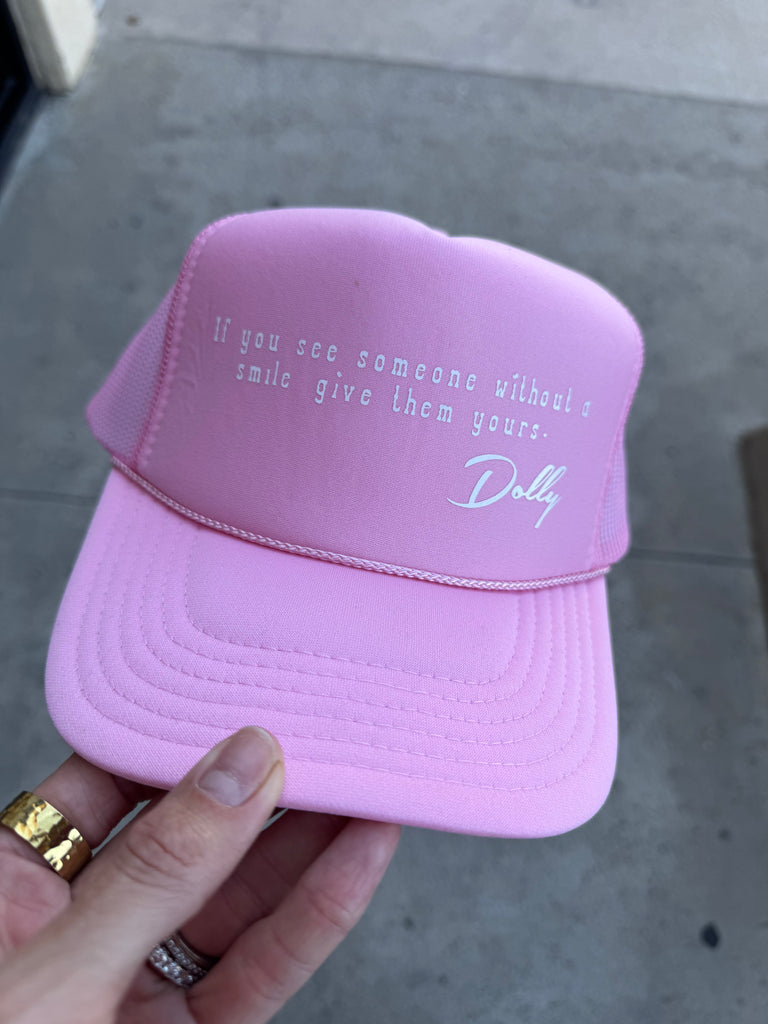 Dolly Give em your Smile Trucker Hat