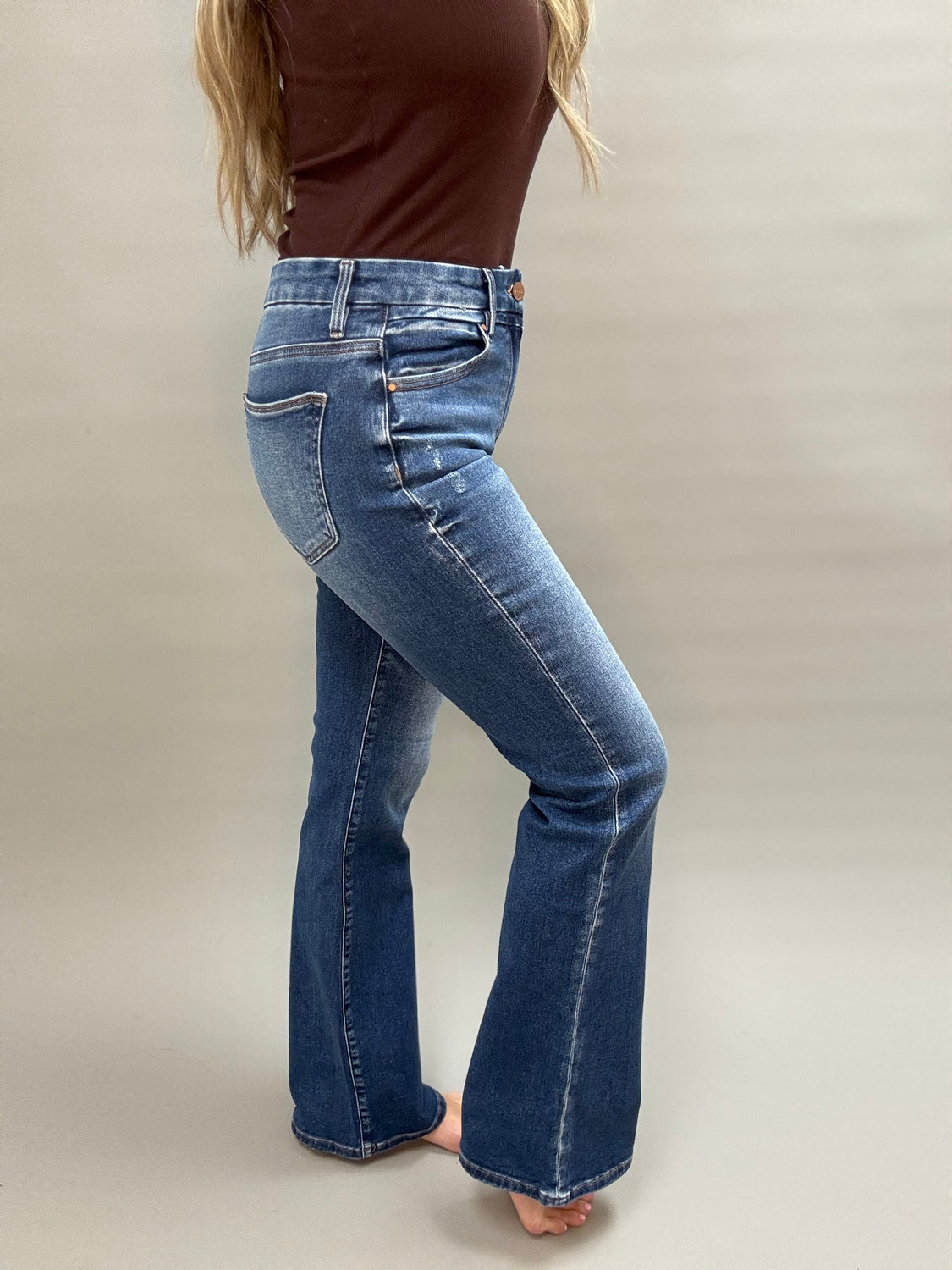 Drifter Bootcut Dark Risen Jeans