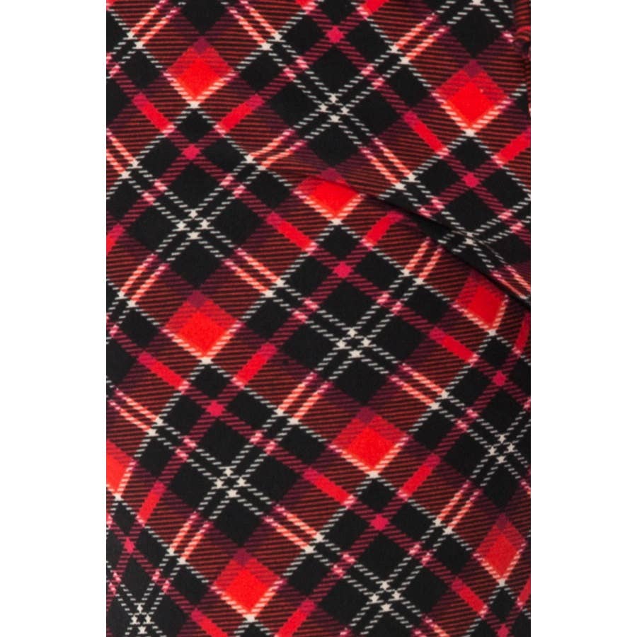 Red Plaid Pajama Pants