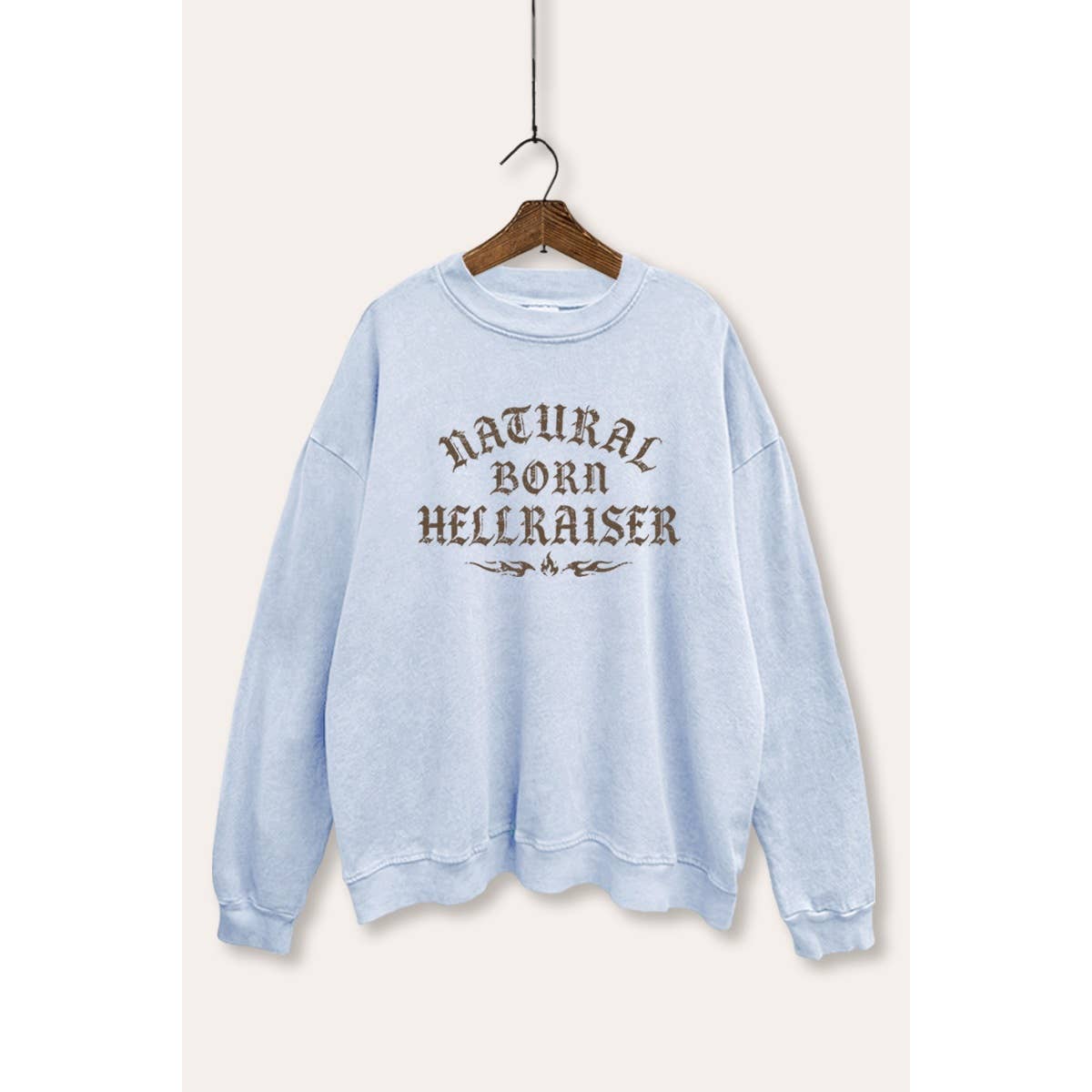 Hellraiser Graphic Mineral Wash Sweatshirt