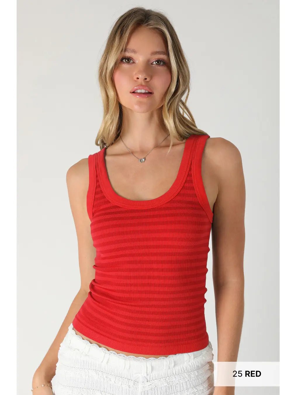 Stripe Stretch Tank
