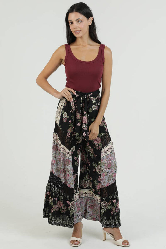 Patchwork Boho Pants