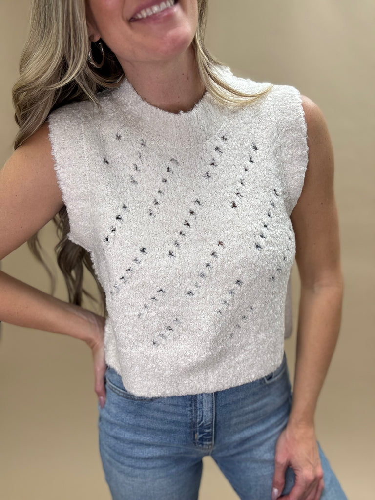 Oatmeal Sweater Vest