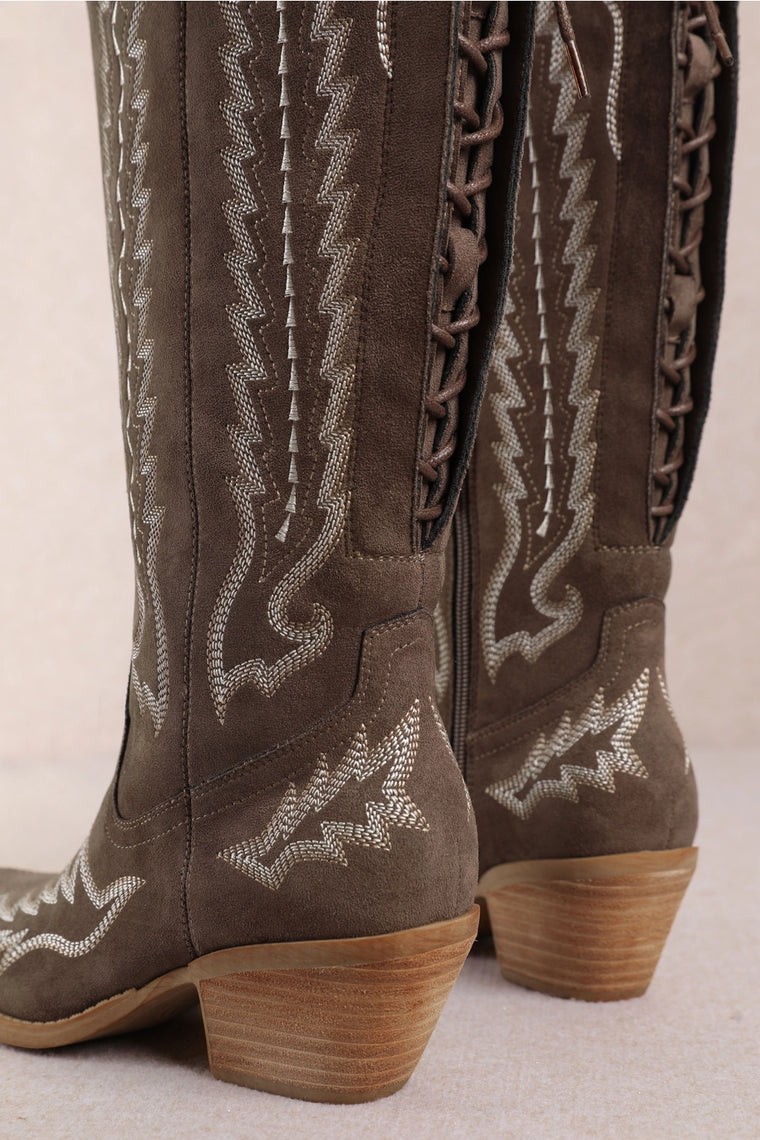 Cognac Cowgirl Boots