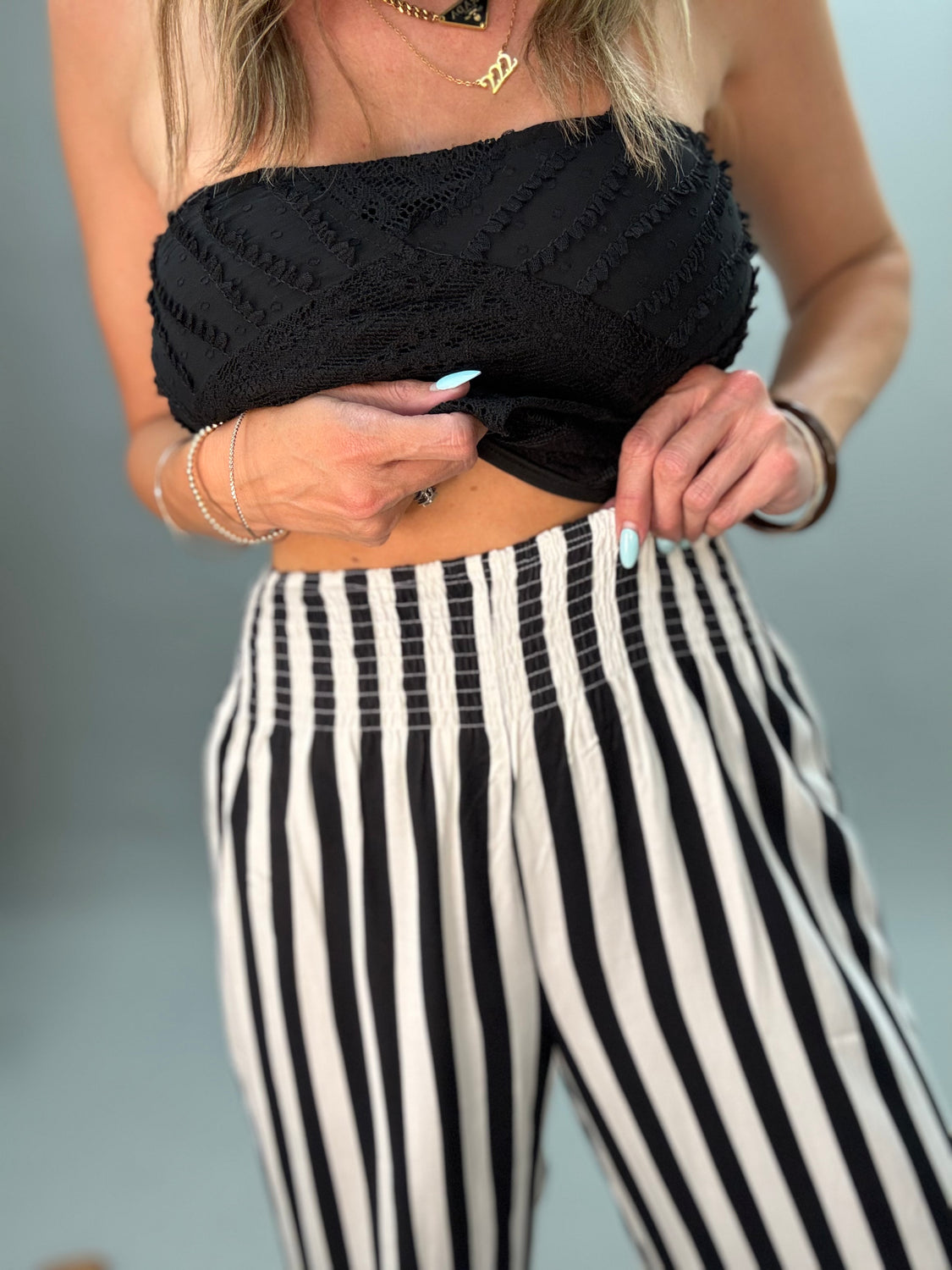 Anderson Stripe Wide Leg Pants