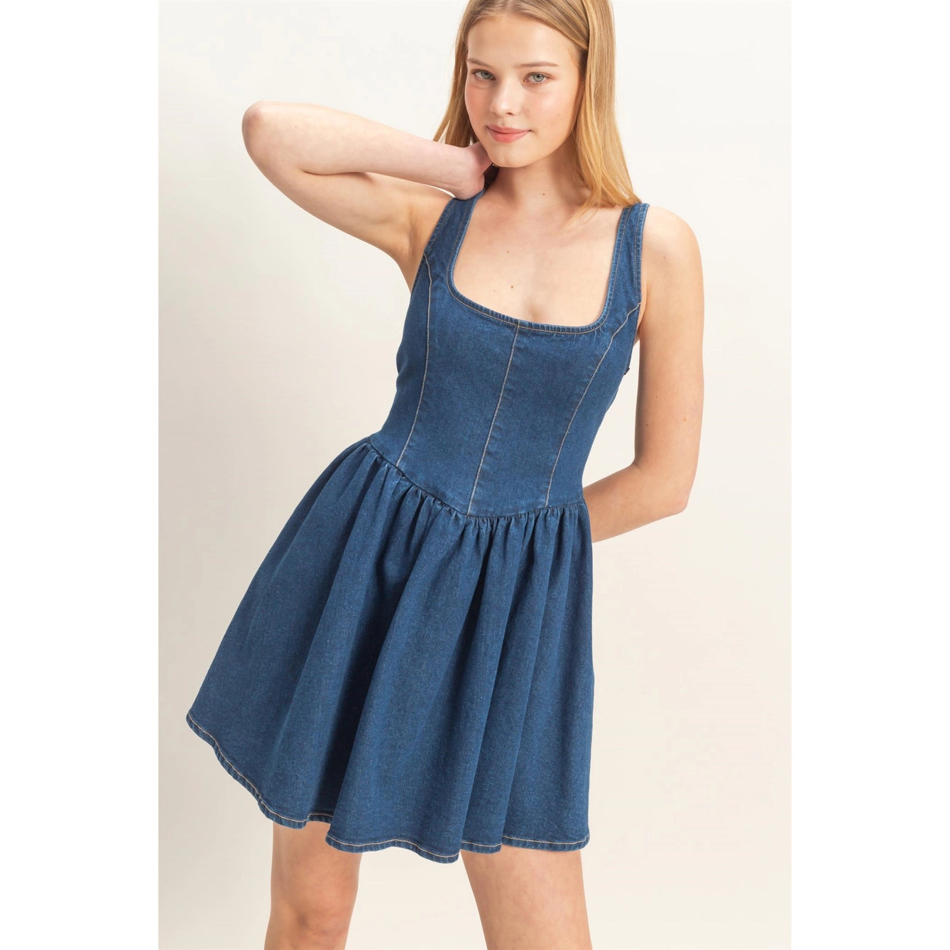 Tanya Denim Mini Dress