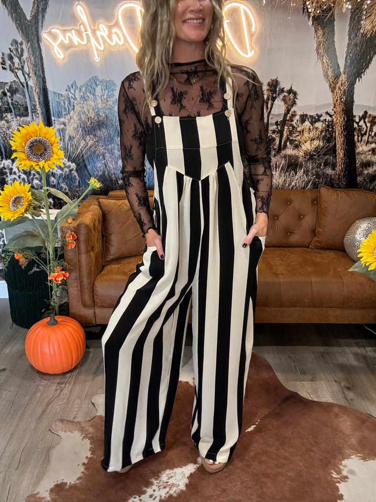 Bewitched Stripe Jumpsuit
