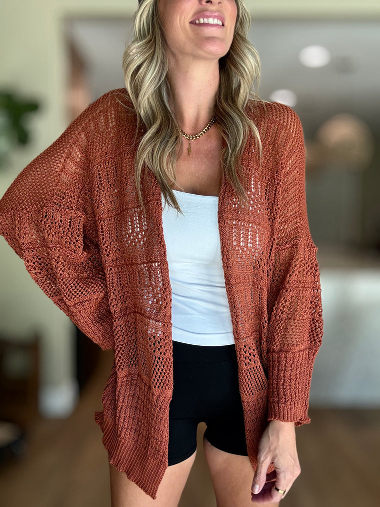 Spice Crochet Cardigan