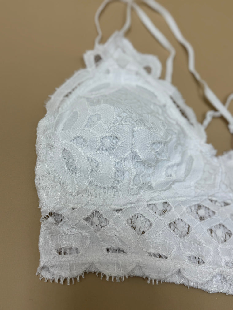 White Lace Bralette