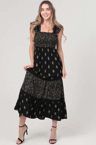 Rosewood Cap Sleeve Dress