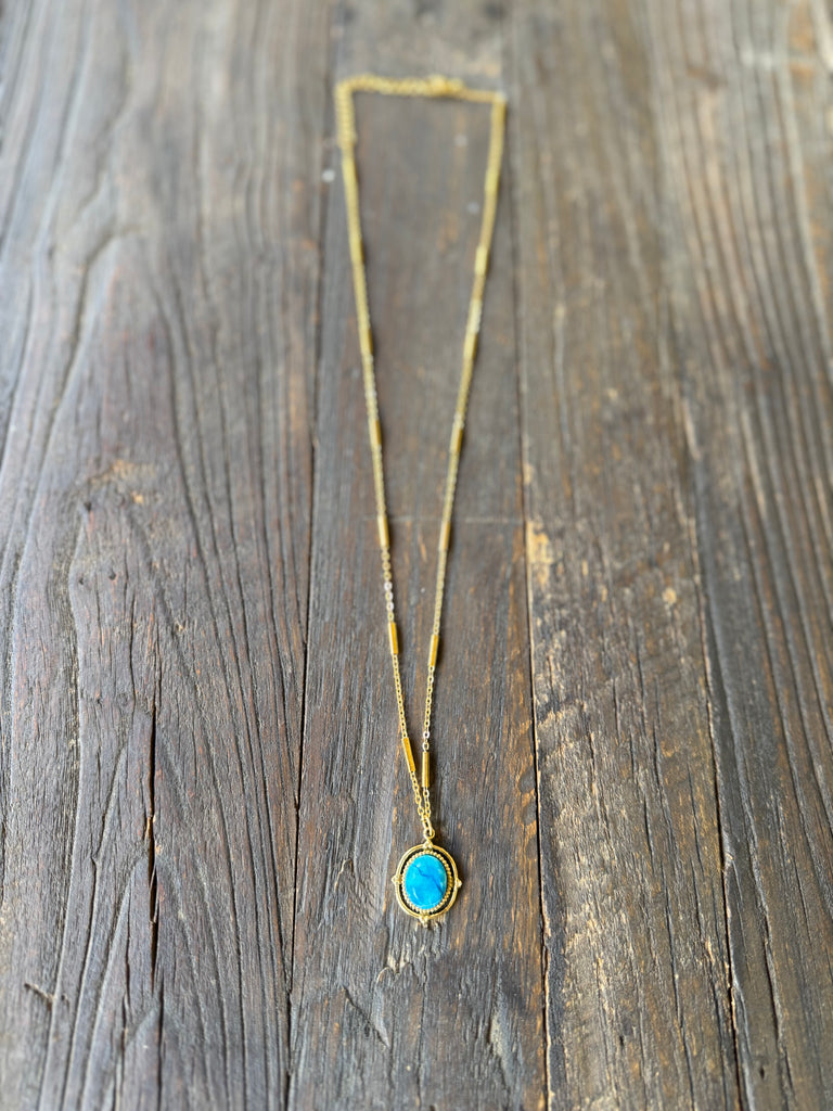 Howdy Collection Satellite Bar Chain Necklace