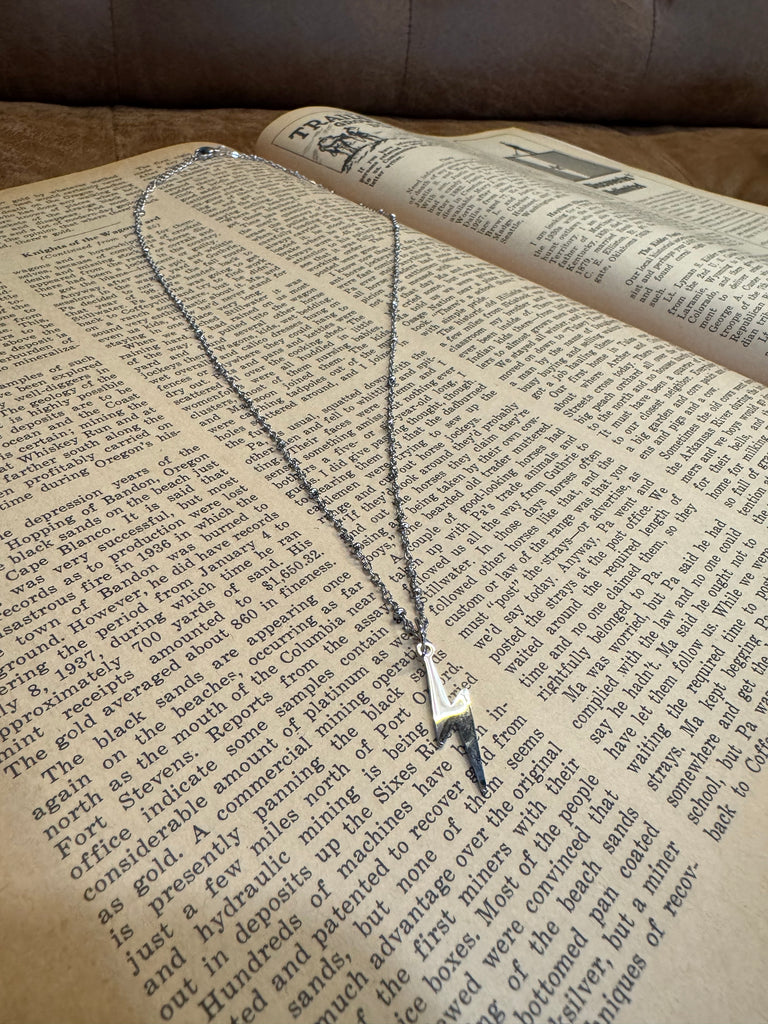 Lightening Bolt Necklace