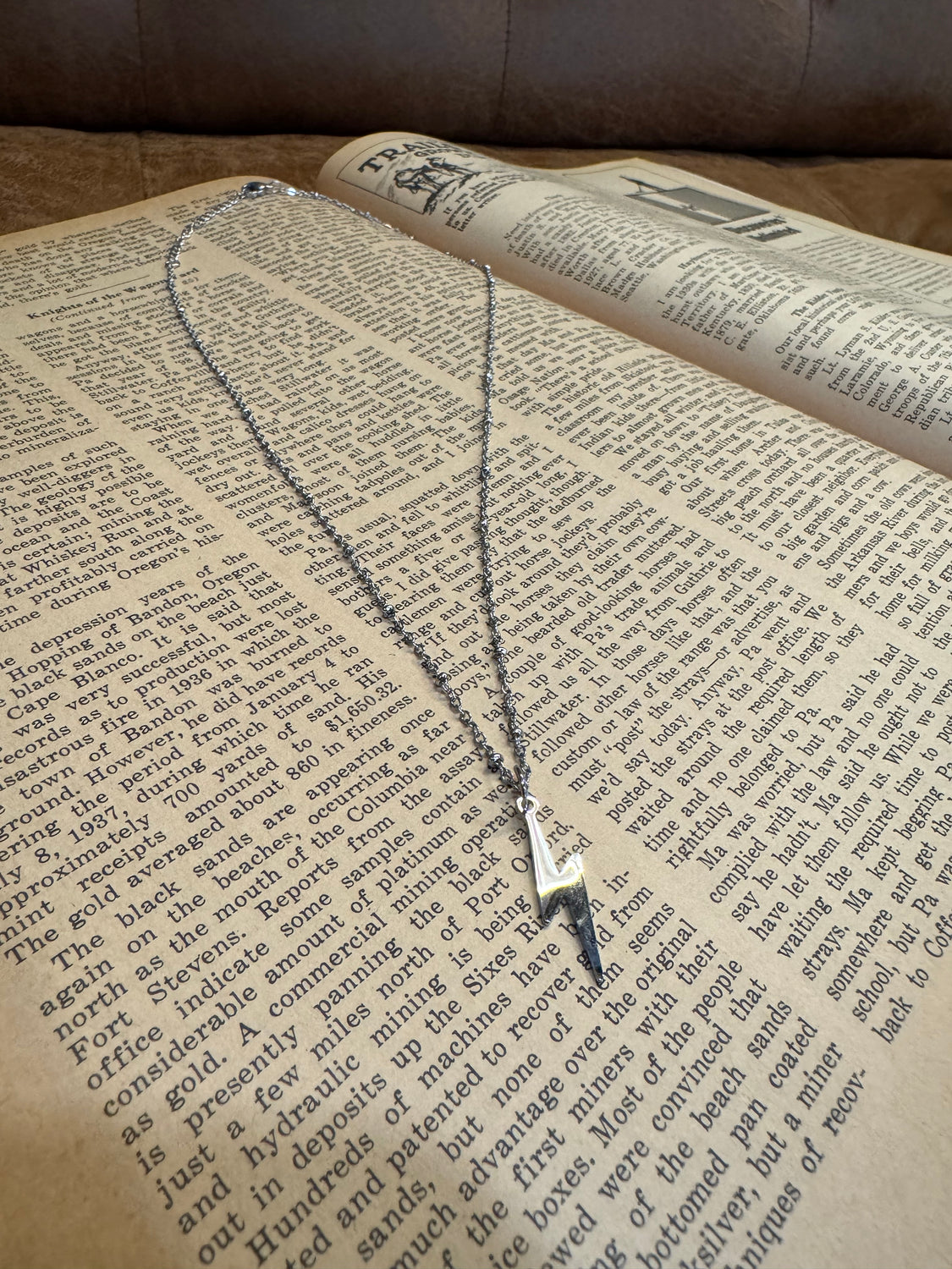 Lightening Bolt Necklace