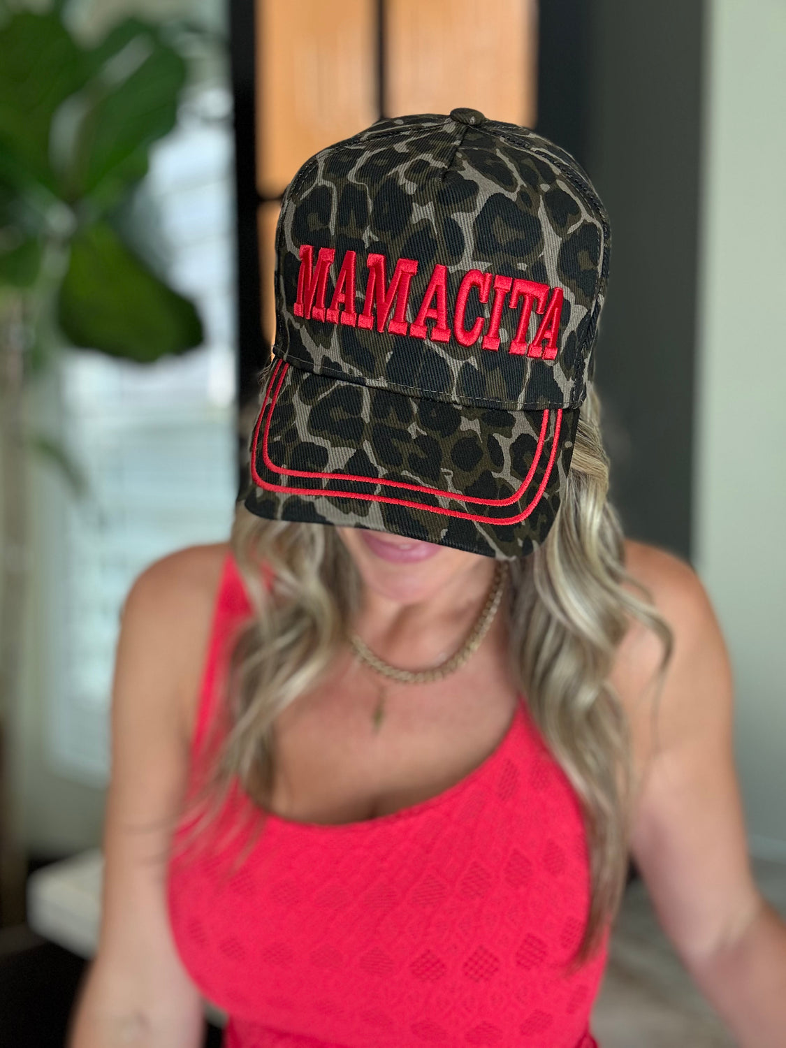 Mamacita - Leopard Vintage Hat