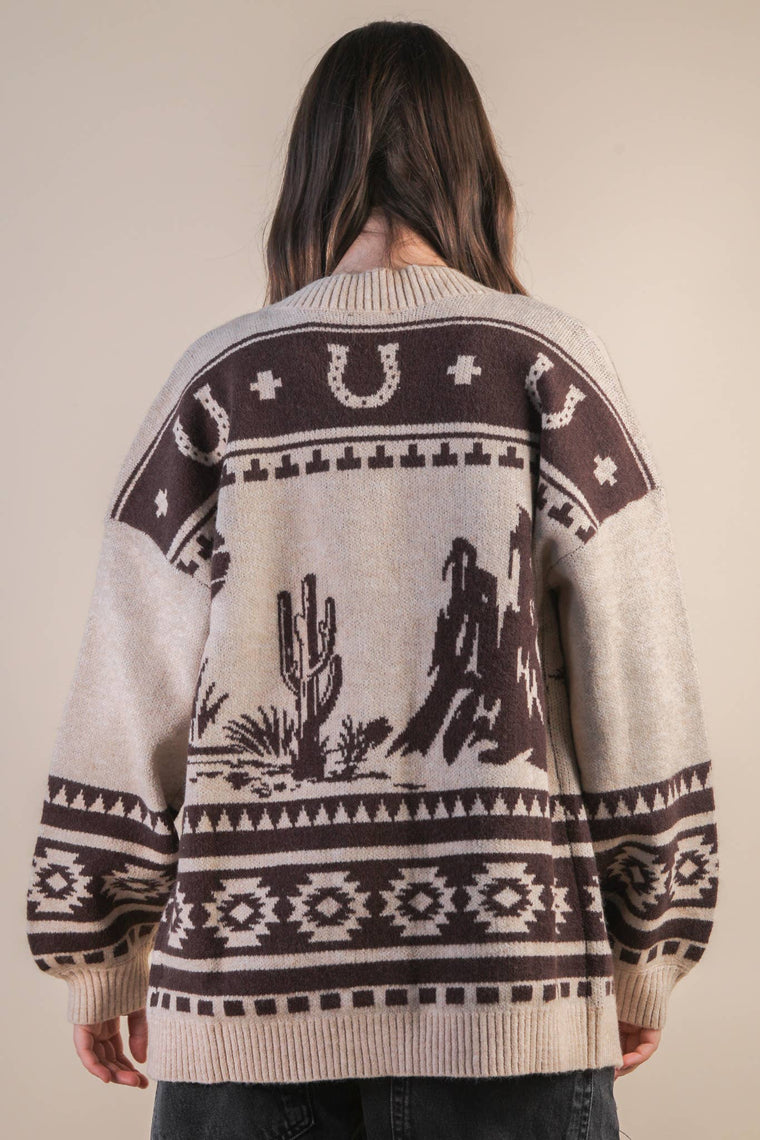 Sonora Knit Cardigan Sweater