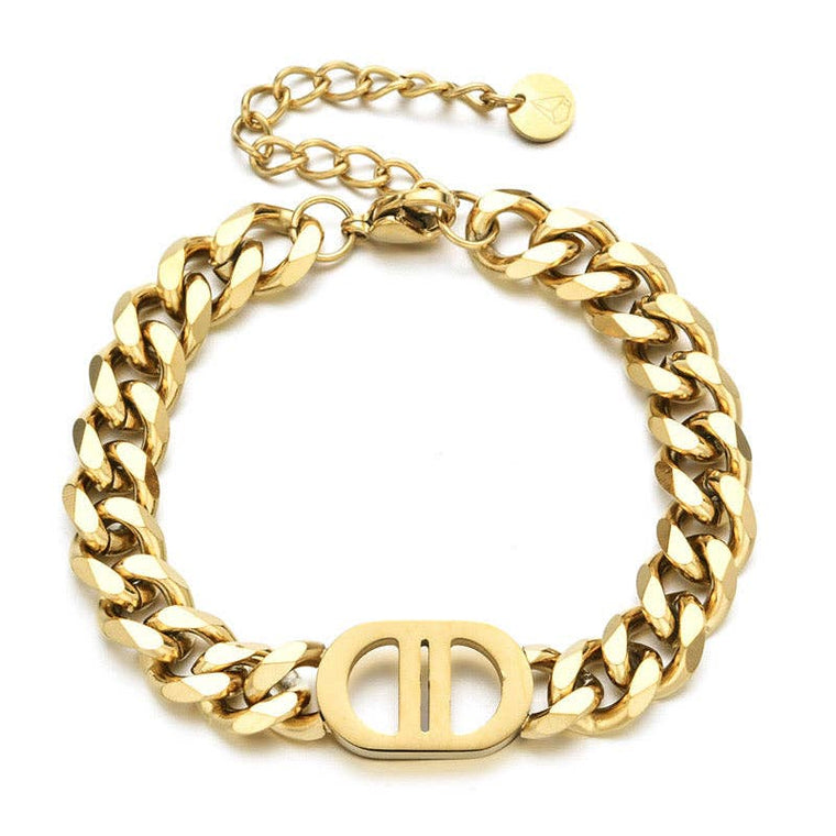 Edgy Cuban Chain Bracelet