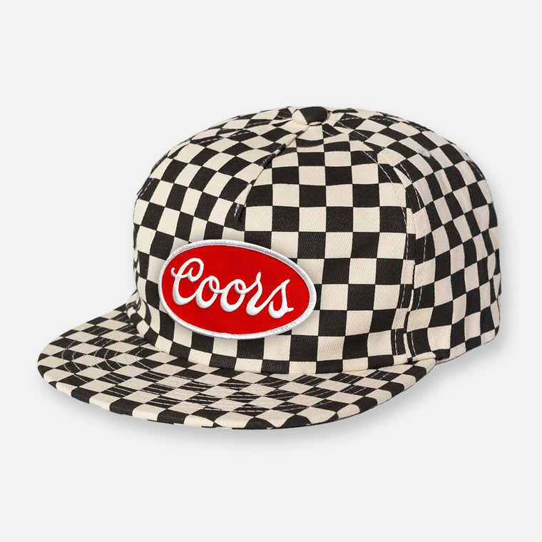 Checker Pit Crew Marbrol Hat