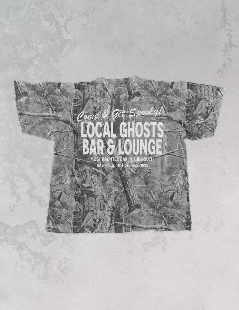 Camo Local Ghosts Graphic Tee