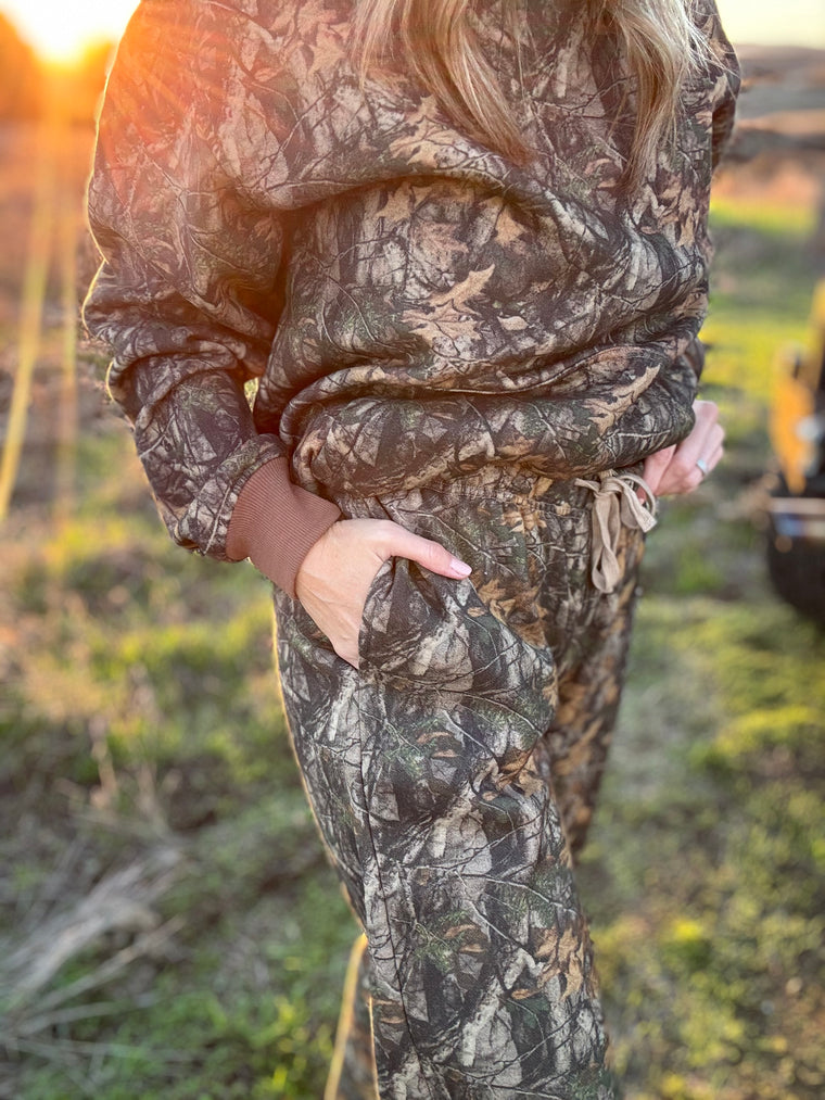 Bayou Camo Jogger Sweatpants