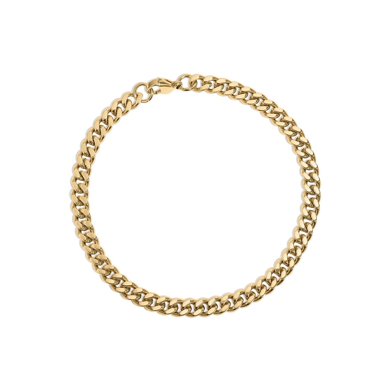 Cut Curb Chain Bracelet