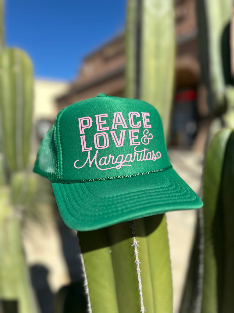 Peace Love & Margaritas Trucker Hat