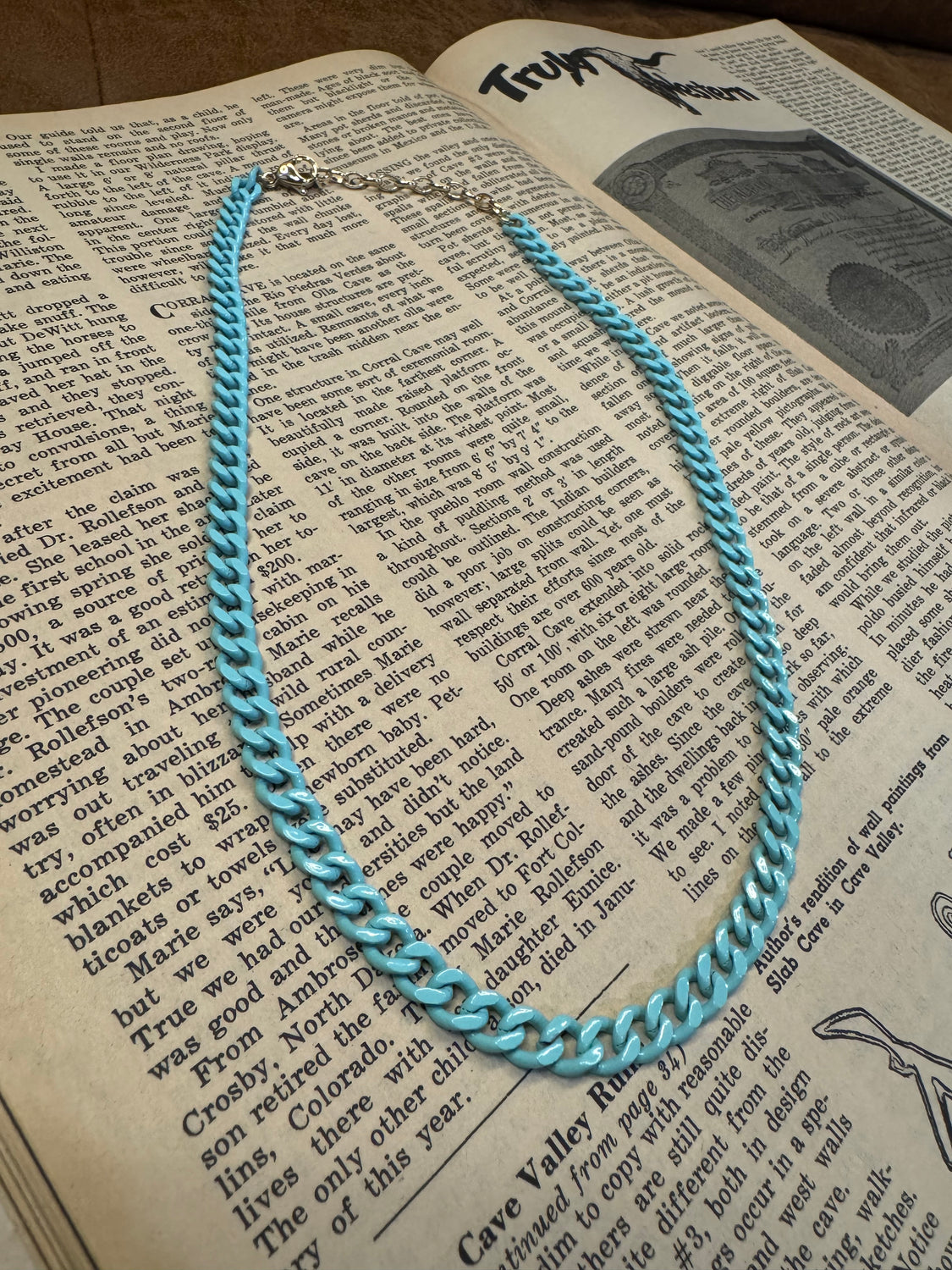 Turquoise Chain Necklace